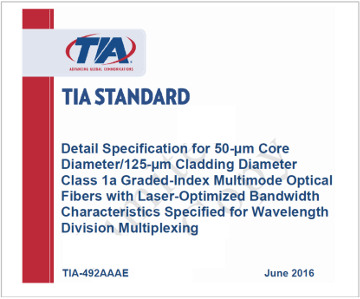 Le standard TIA-492AAAE: Fibre OM5