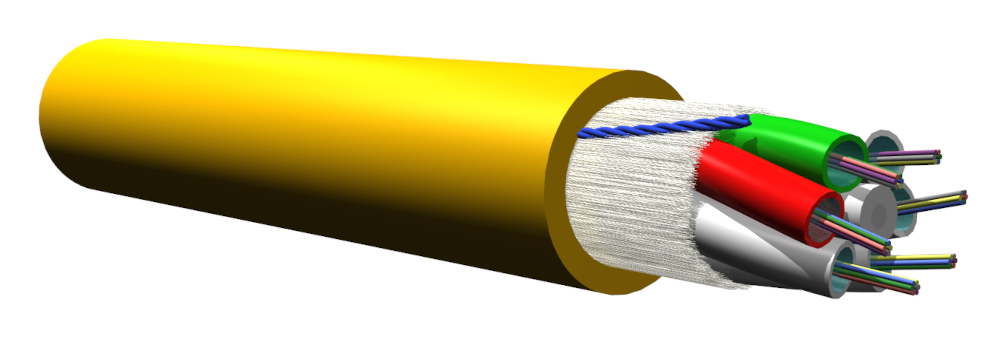 Cables de fibra óptica con reacción al fuego B2ca 