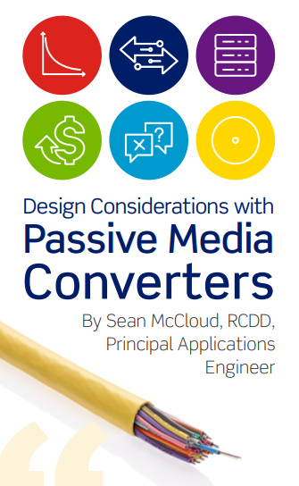 Enlaces de fibra para aplicaciones 10 GB Ethernet y superiores: utilización de Passive Media Converters (PMCs)