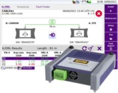 Los módulos VIAVI 4100 FiberComplete