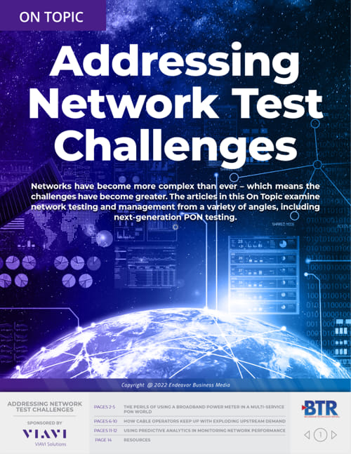 Nuevo eBook “Enfrentándose a los retos de las pruebas de red”