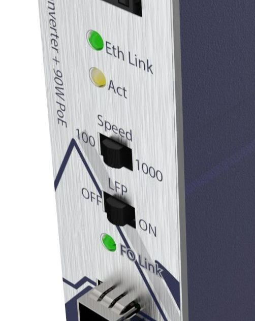 Conversores de medio de cobre a fibra para entornos industriales y sistemas de seguridad